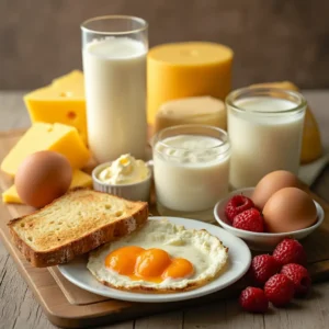 Egg and dairy recipe ideas