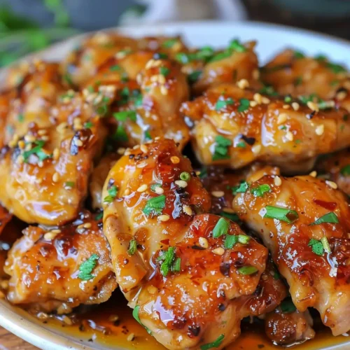 Honey Garlic Chicken