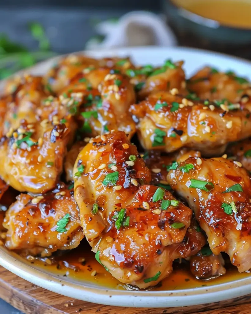 Honey Garlic Chicken