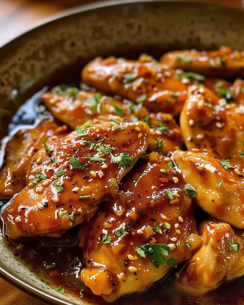 Honey Garlic Chicken Breasts