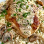 Smothered Chicken and Rice