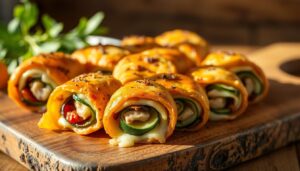 Baked Vegetable Rolls