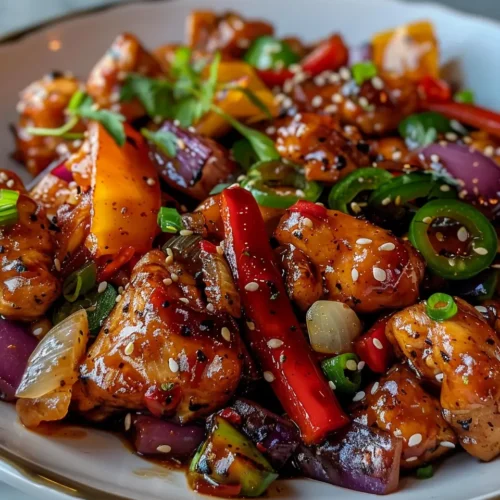 Black Pepper Chicken