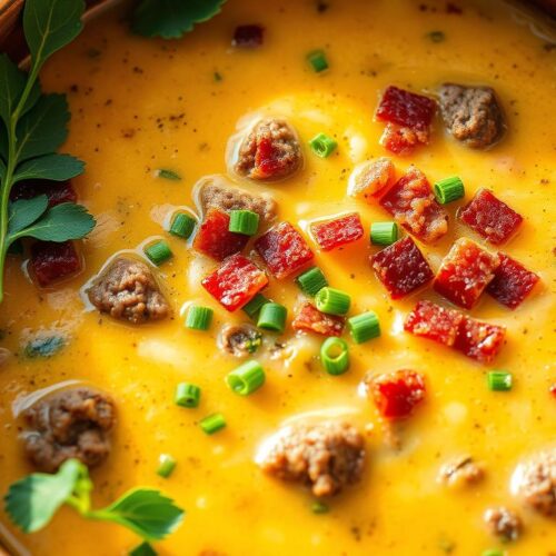 Cheeseburger Soup