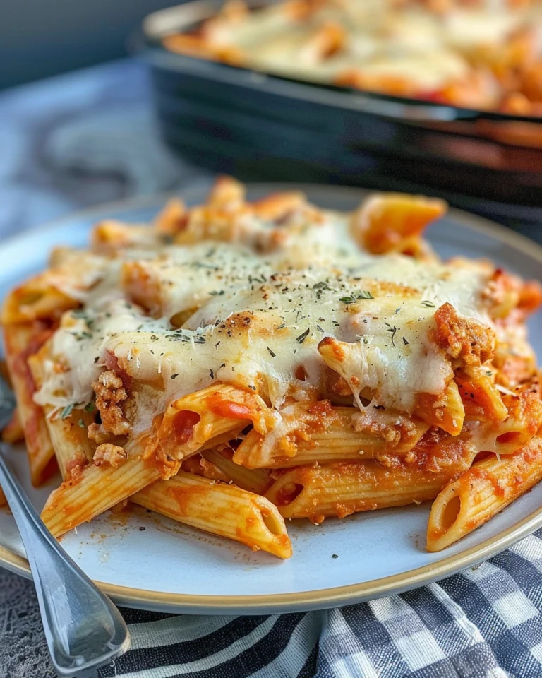 Cheesy Baked Ziti