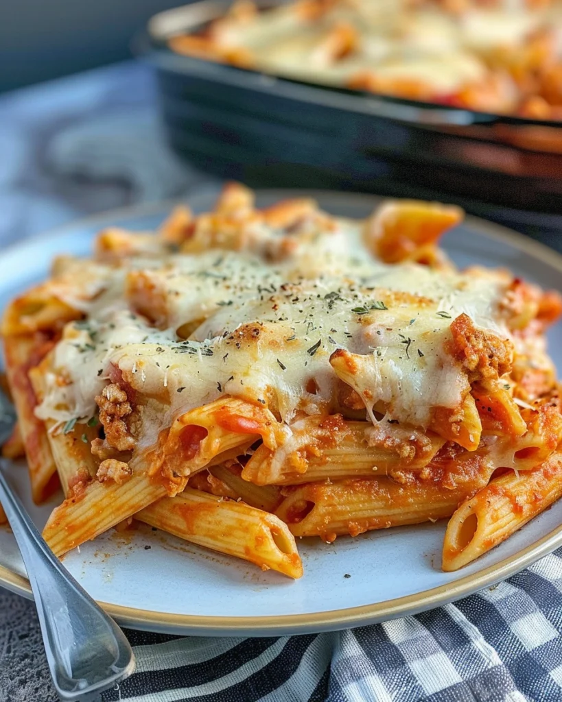 Cheesy Baked Ziti