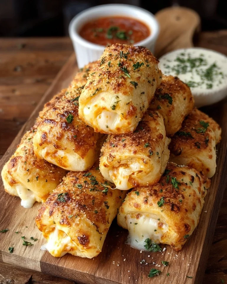 Cheesy Garlic Butter Rollups