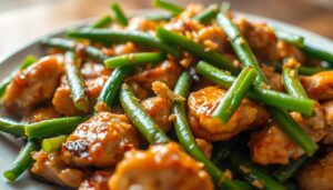 Chicken Green Bean Stir Fry