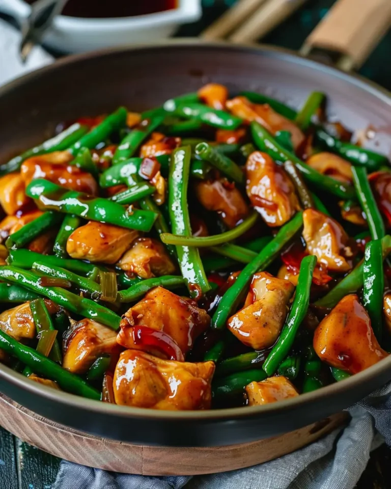 Chicken Green Bean Stir Fry