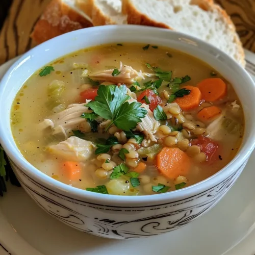 Chicken Lentil Soup