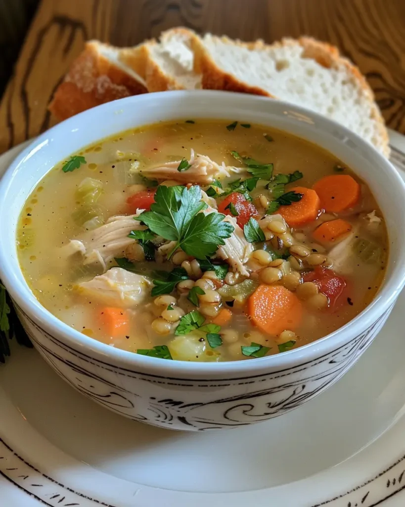 Chicken Lentil Soup