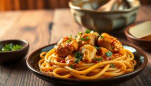 Cowboy Butter Chicken Linguine