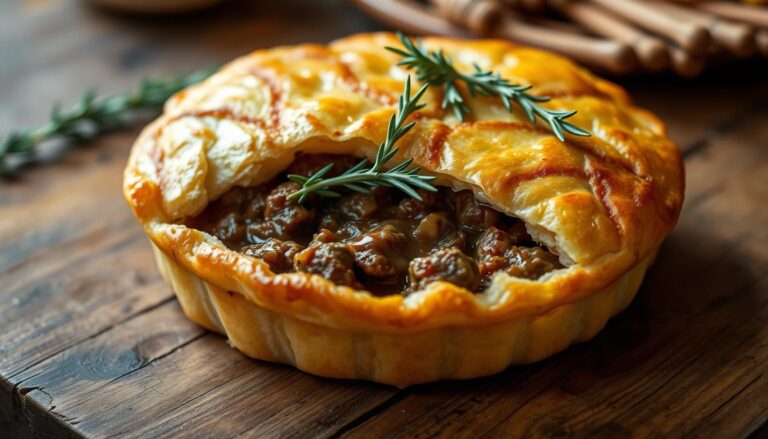 Crispy Potato Topped Meat Pie