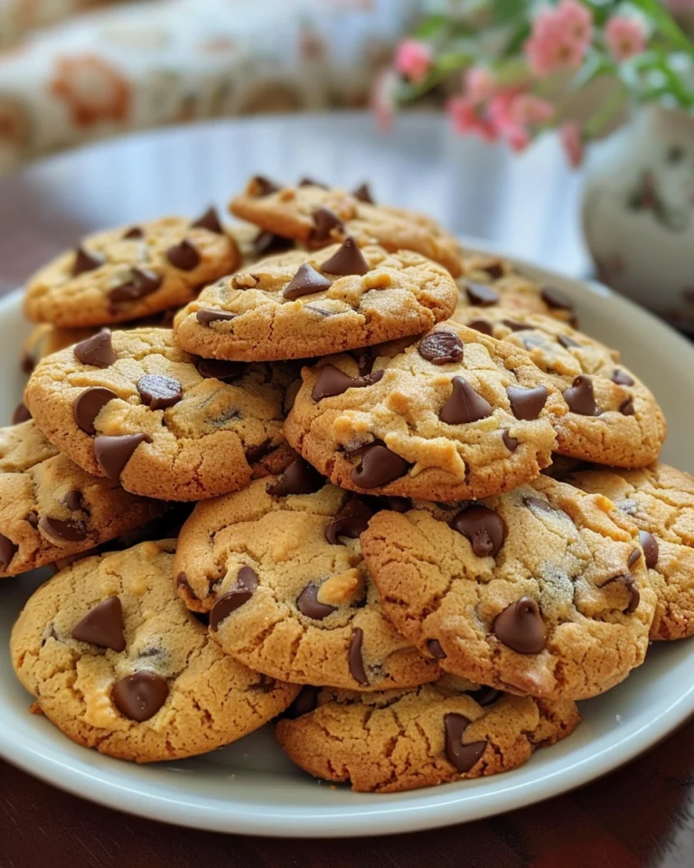 Crispy and Chewy Chocolate Chip Cookies