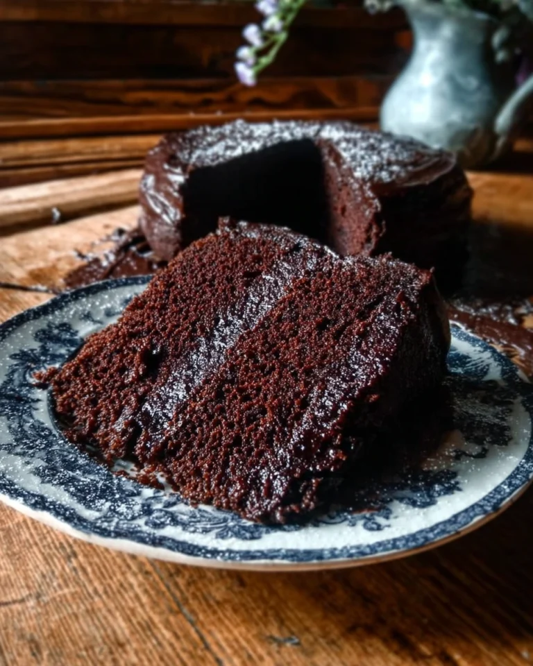 Depression Era Chocolate Cake Recipe