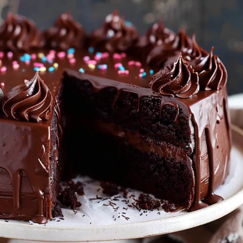 Eggless Chocolate Cake