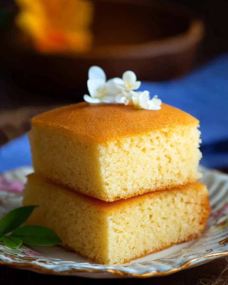 Eggless Vanilla Cake