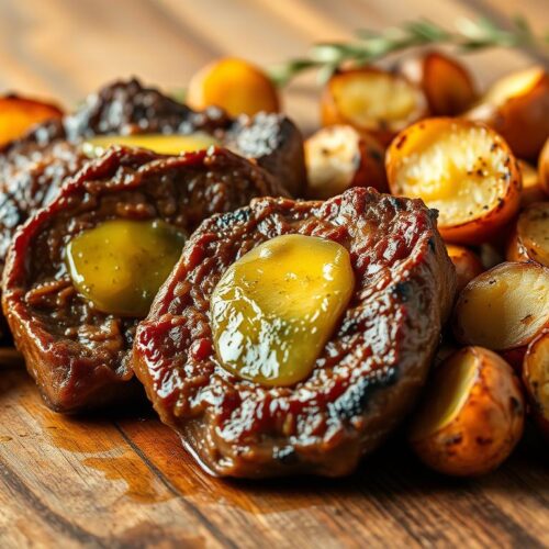 Garlic Butter Beef Bites