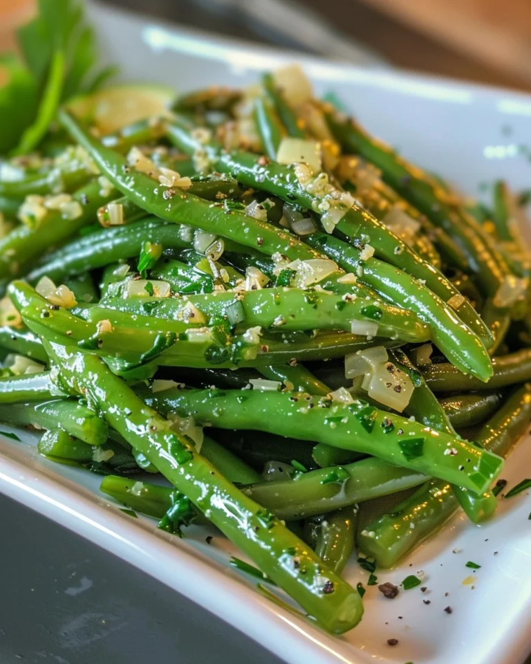 Garlic Green Beans