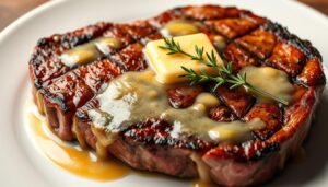 Garlic Sauce Steak