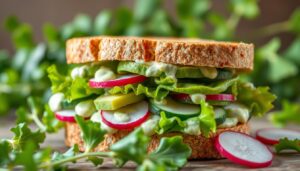 Green Goddess Salad Sandwich
