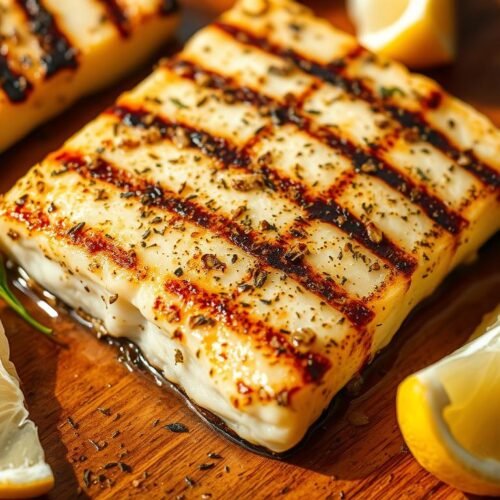 Grilled Halibut