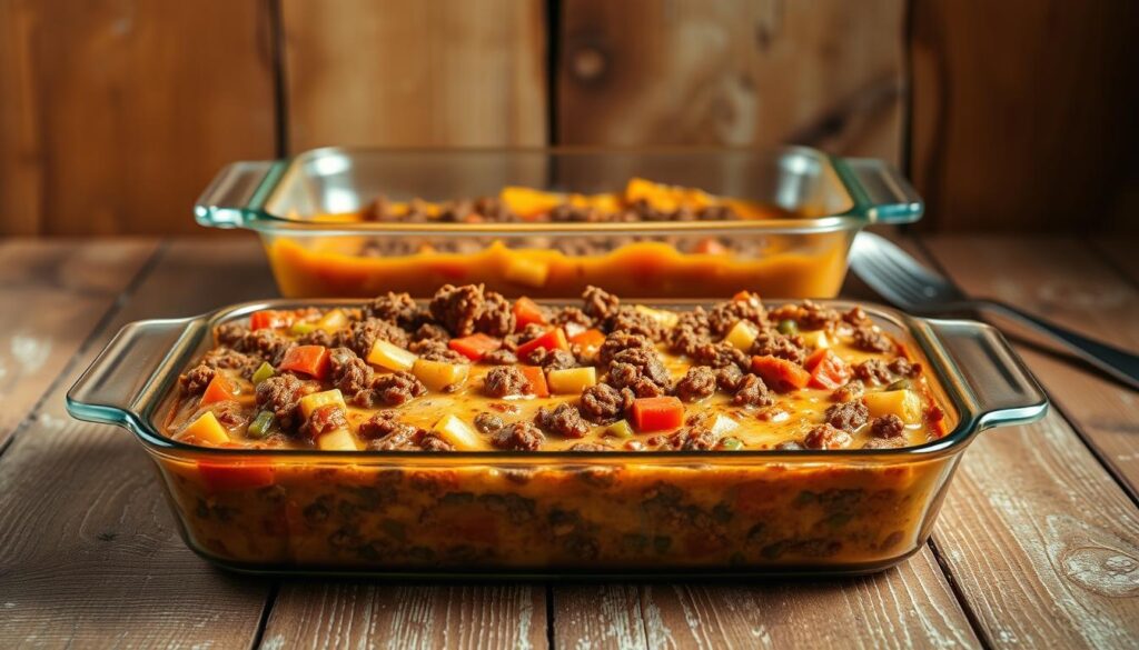 Hobo Ground Beef Casserole