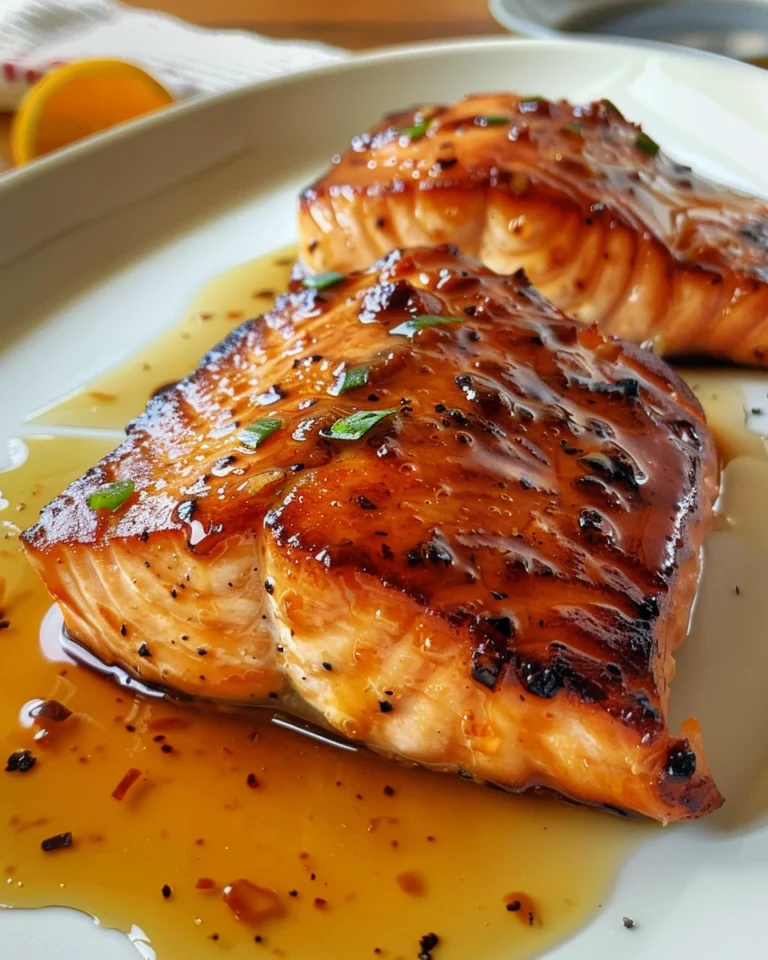 Honey Glazed Salmon