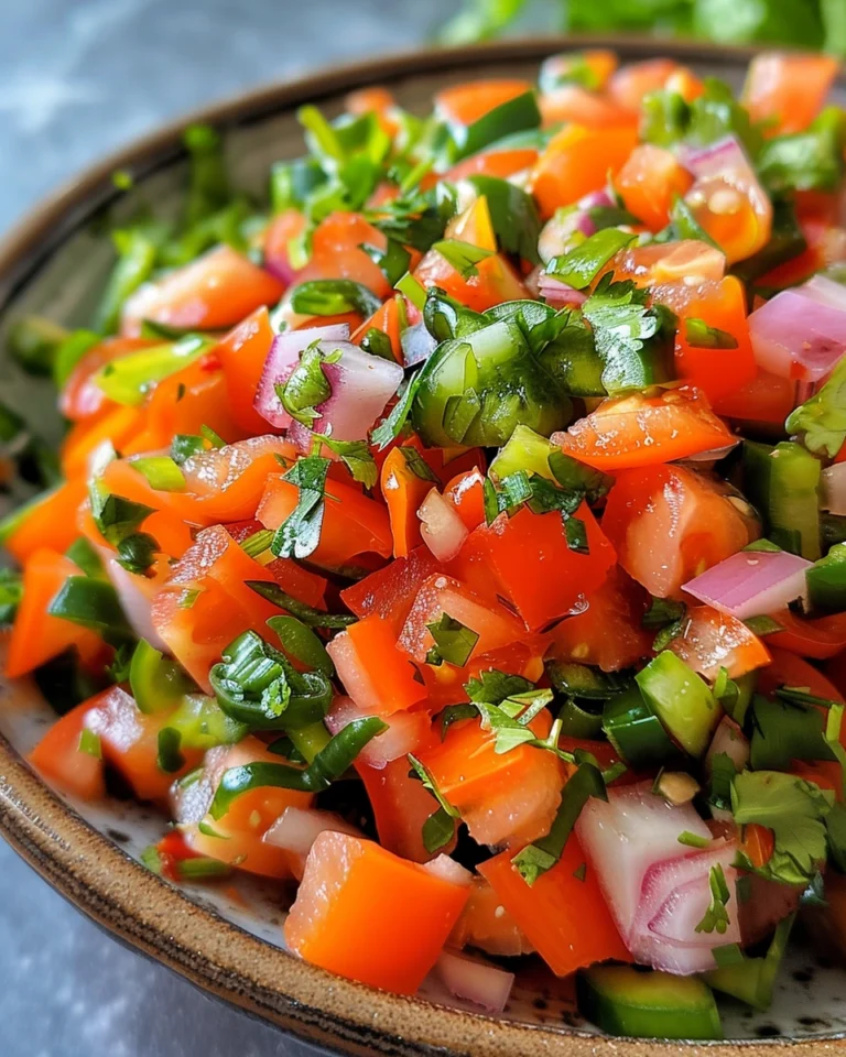 Indian Kachumber Salad