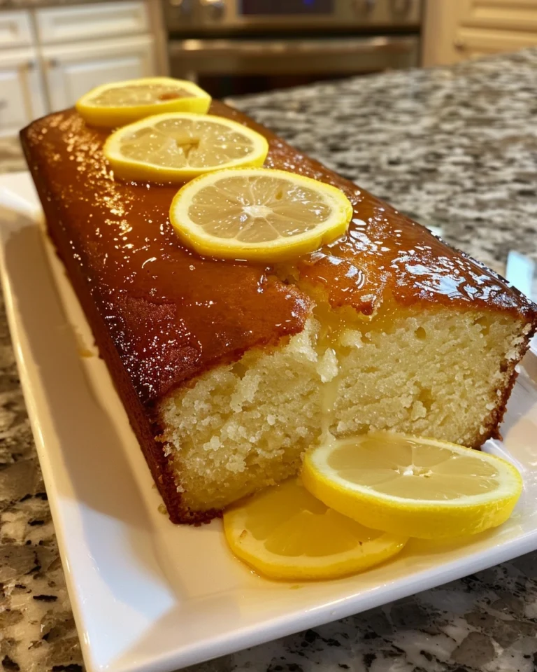 Keto Lemon Pound Cake