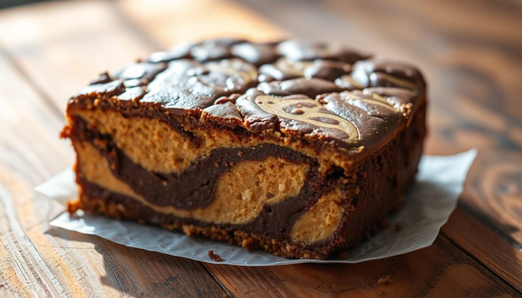 Keto Peanut Butter Earthquake Cake