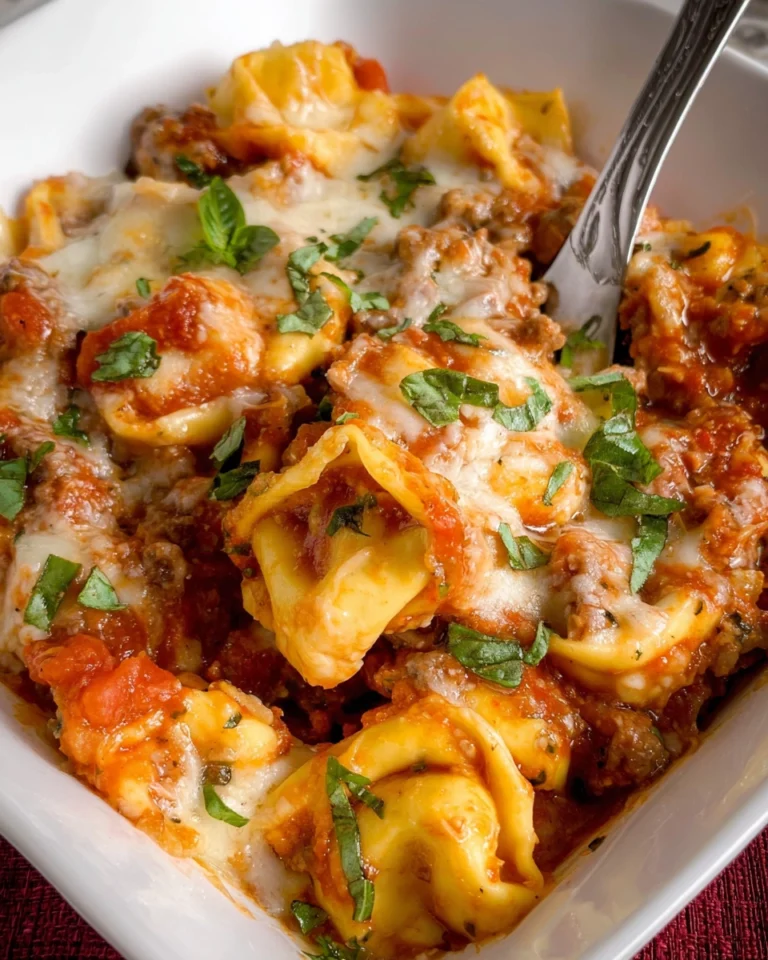 Million Dollar Baked Tortellini Casserole