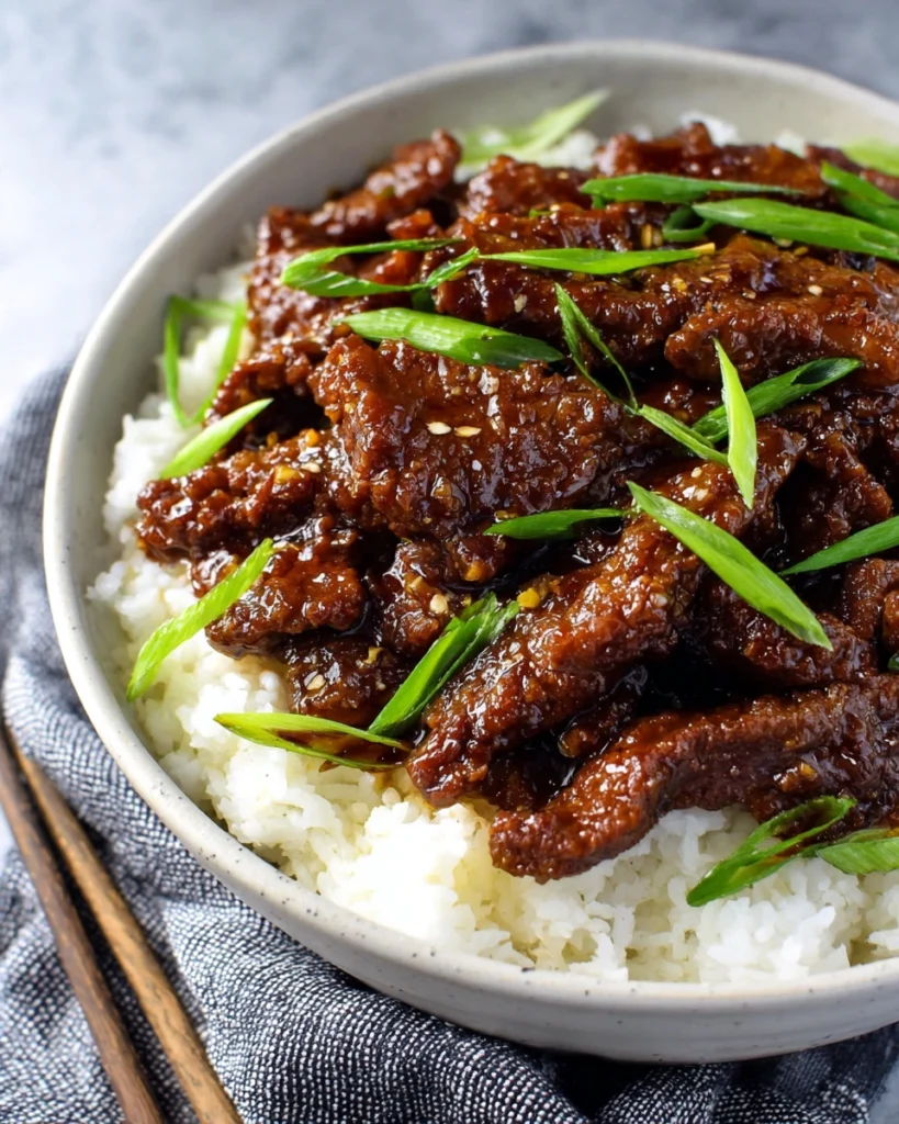 Mongolian Beef