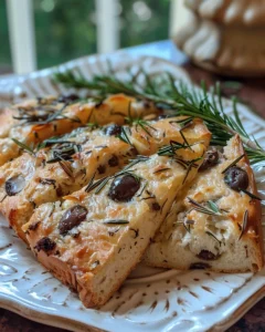 Olive and Rosemary Bread
