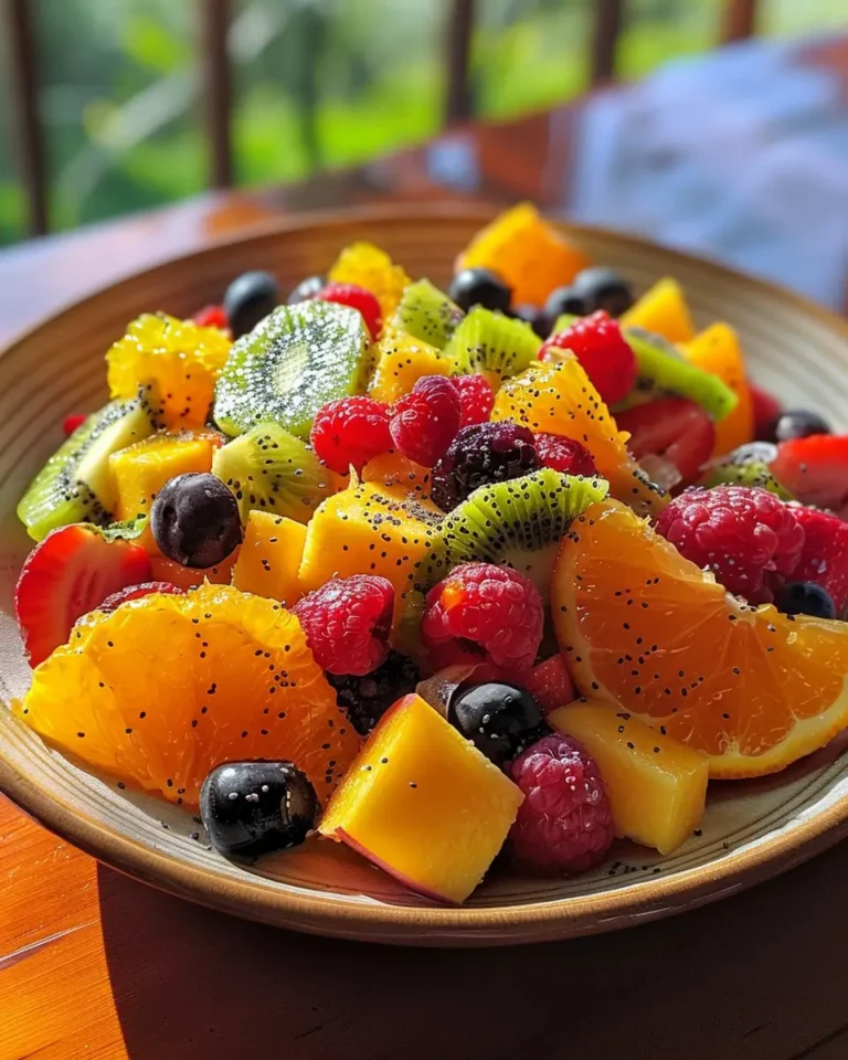 Orange Berry Fruit Salad