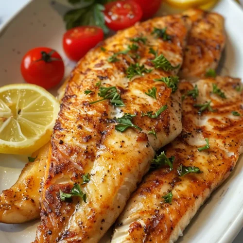 Oven-Baked Tilapia
