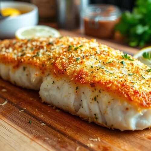 Parmesan Crusted Cod