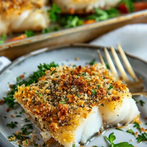 Parmesan Crusted Cod
