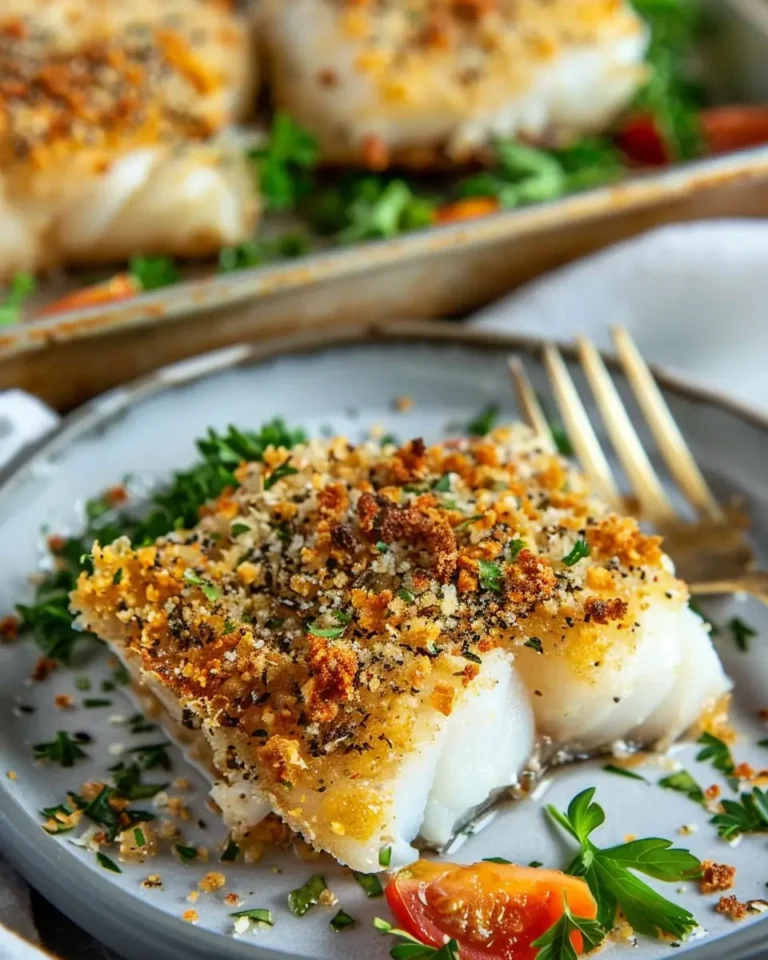 Parmesan Crusted Cod