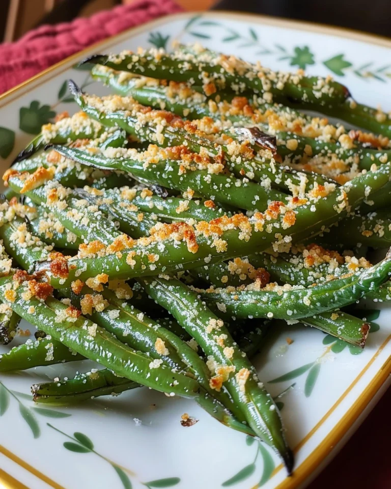 Parmesan Roasted Green Beans
