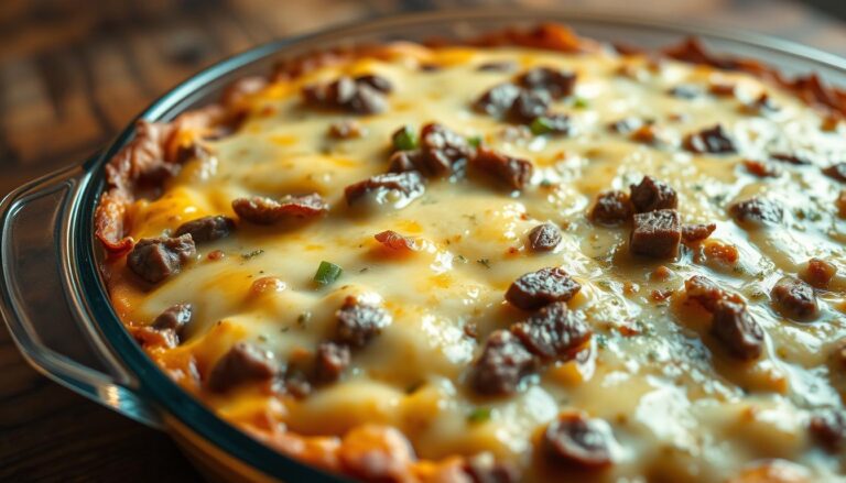 Philly Cheesesteak Casserole