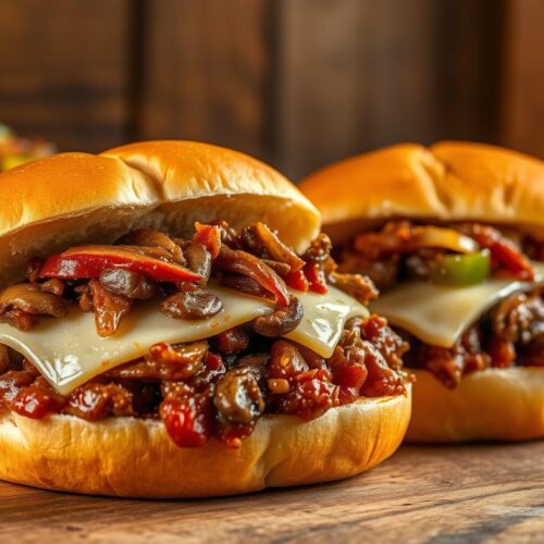Philly Cheesesteak Sloppy Joes