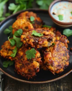 Red Lentil Fritters