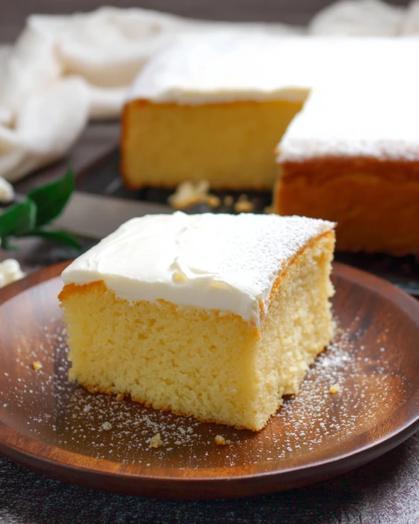 Vanilla Depression Cake