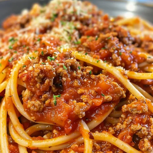 Spaghetti Meat Sauce