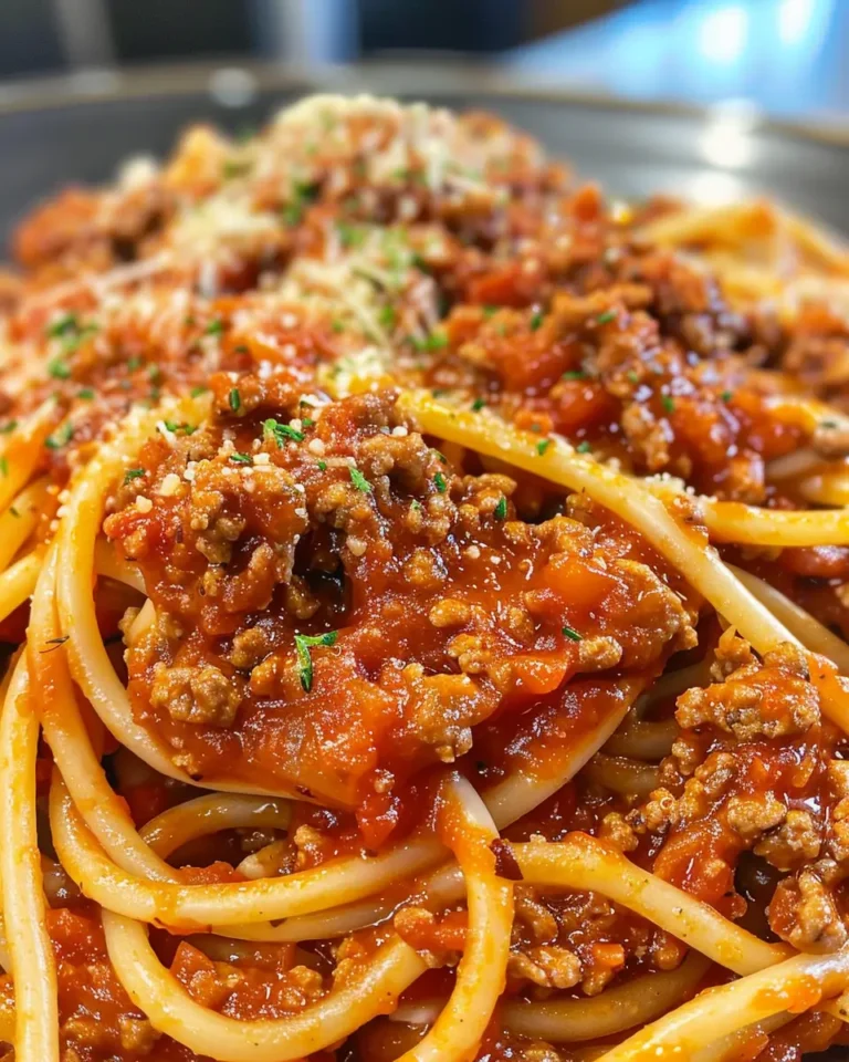 Spaghetti Meat Sauce
