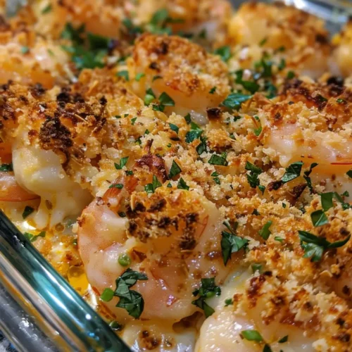 Stuffed Shrimp Casserole