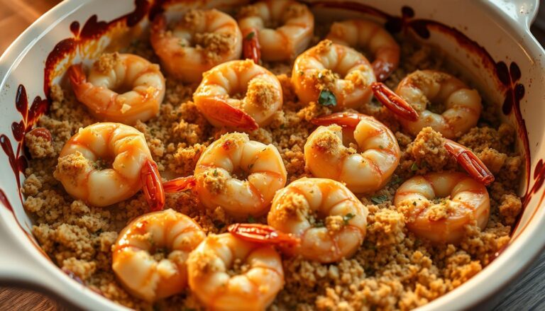 Stuffed Shrimp Casserole