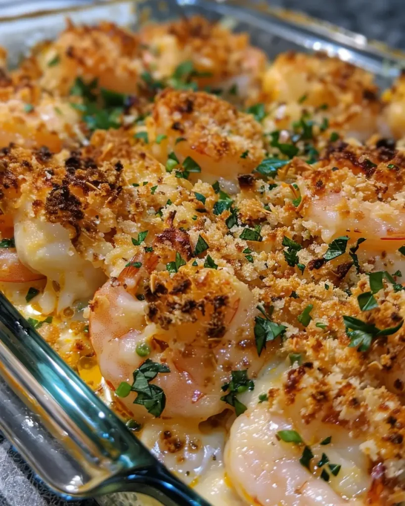 Stuffed Shrimp Casserole