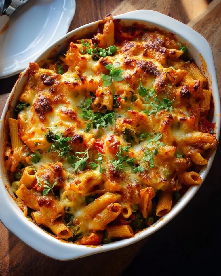 The Best Veggie Pasta Bake